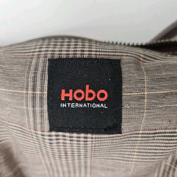 Hobo Merlot Crossbody Bag Strap Faux Leather Womens Handbag Purse Multi Comparts - Picture 7 of 11